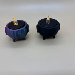 Cauldron tea light holder