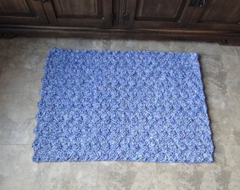 Monet and Blue rug crochet pattern