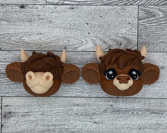 Highland cow magnet