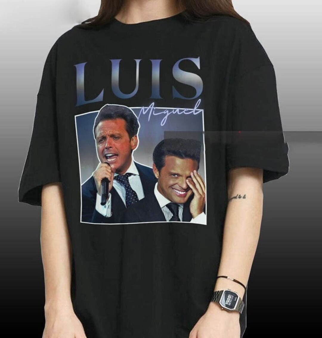 Luis Miguel Tour 2023 Shirt Retro Luis Miguel Merch Shirt Etsy