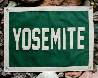 Yosemite National Park Wall Pennant