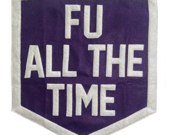Furman University Banner Pennant
