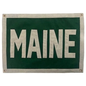 Maine Banner Pennant