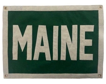 Maine Banner Pennant