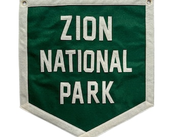 Zion National Park Wall Pennant