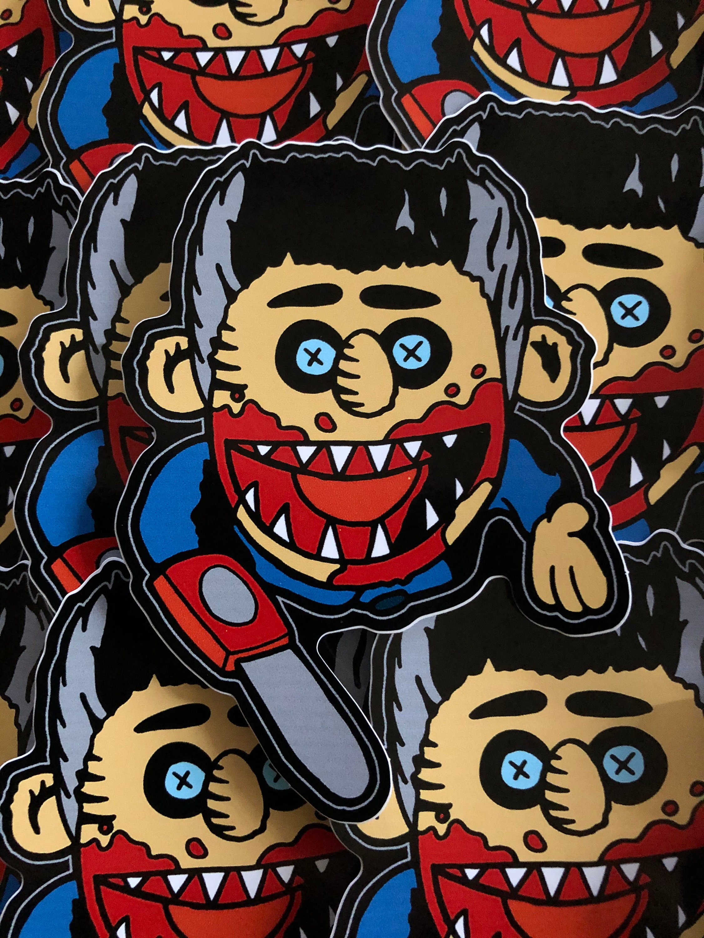 Evil Puppet Decal - Etsy