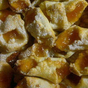 Delicious Delcos Rugelach Rugelah Mini-Polish Kifli Cookies:Chocolate Chip,Raspberry,Apricot, Plum,Nut,Cinnamon, Christmas Gift Dessert 画像 2