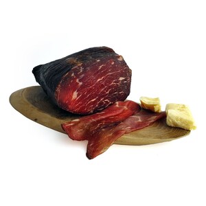 Smoked Pork Prosciutto, Svinjska Prsuta (fine Specialty Dried String ...