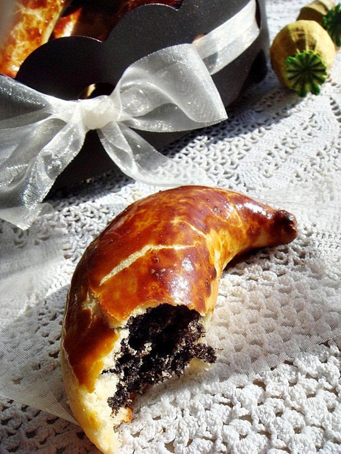 Hungarian KIFLI Crescents Cookies Poppy Seed Etsy