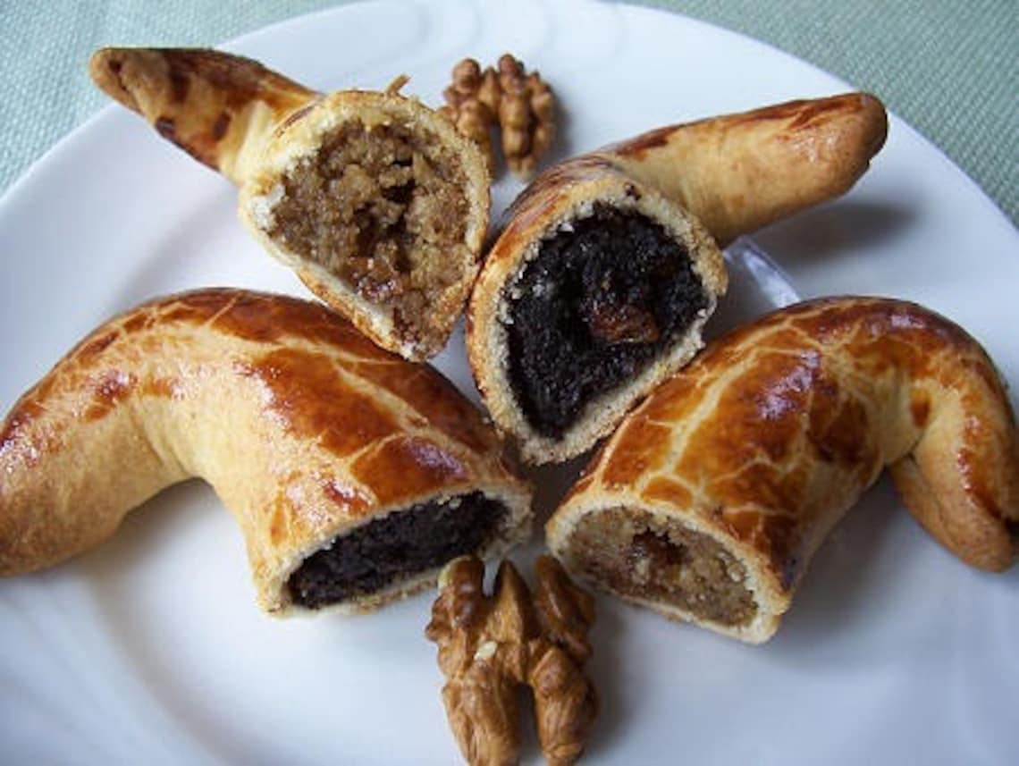 Hungarian KIFLI Crescents Cookies Poppy Seed Etsy