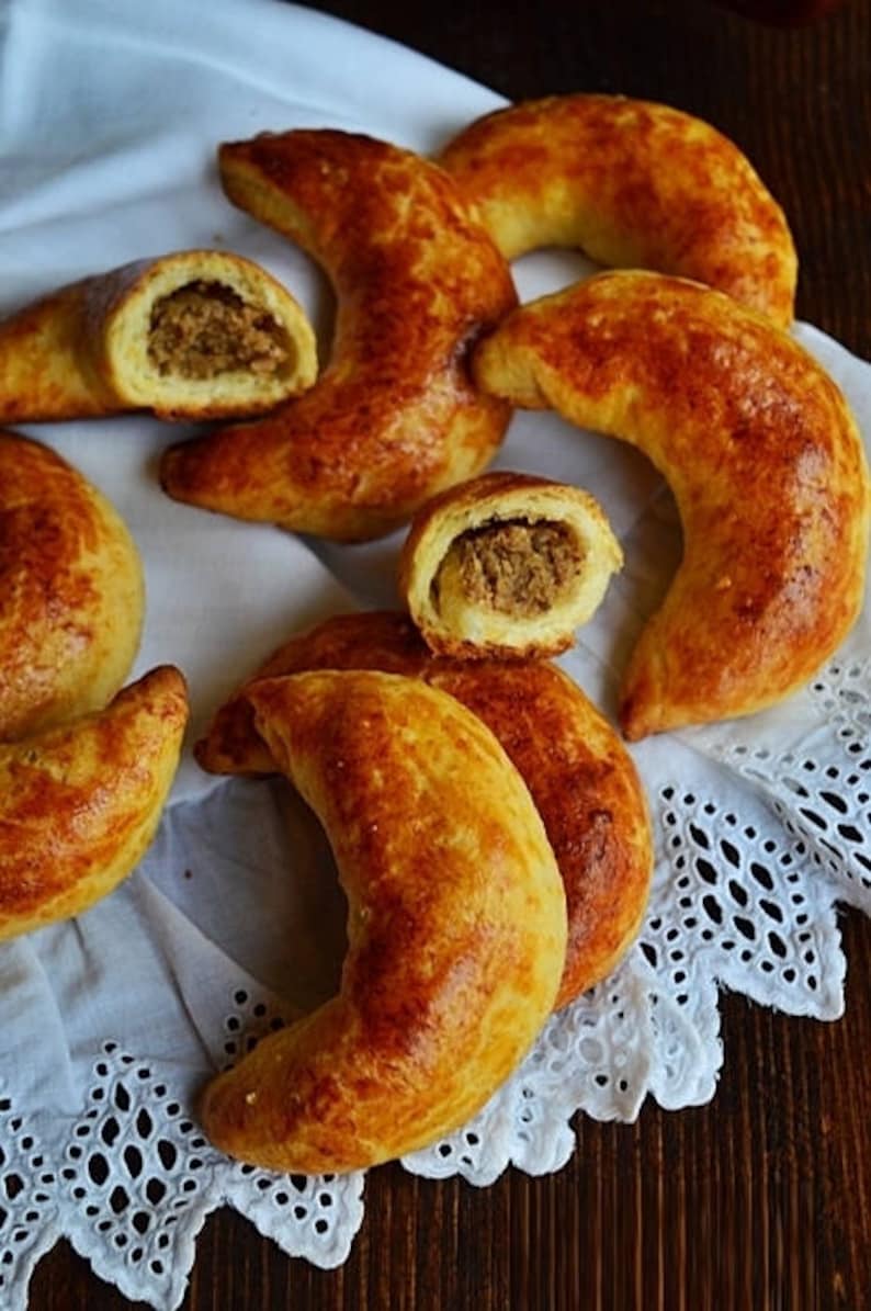 Hungarian KIFLI Crescents Cookies Poppy Seed Etsy