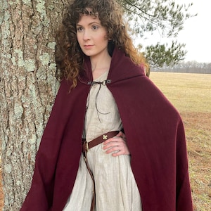 Wool Cloak - Traveler’s - Deep Red