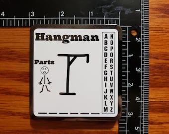 Hangman game pin