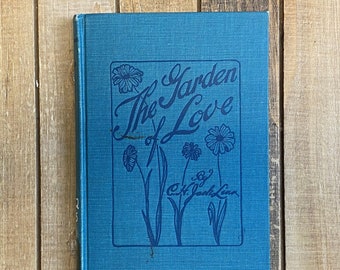 Vintage Love Book The Garden Of Love Minimalist Home Decor Flowers Garden Rose Gardening Botany Plant Lady Home Decor