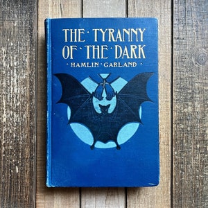 Vintage Horror Classic Fiction Book Mystery Novel Thriller Hardcover Tyranny of the Dark Collectible Suspense Occult Halloween Decor