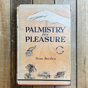 Vintage Palmistry Book Practical Palmistry Cheiromancy Horoscope Fortune Telling Vintage Book