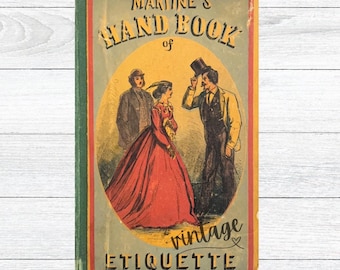 Guide de l'étiquette ancienne : 1866 Manners & Art Print PDF Download