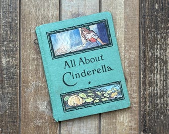 Vintage Cinderella Hardcover Book: John B Gruelle, 1916