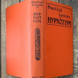 vintage hypnotism book