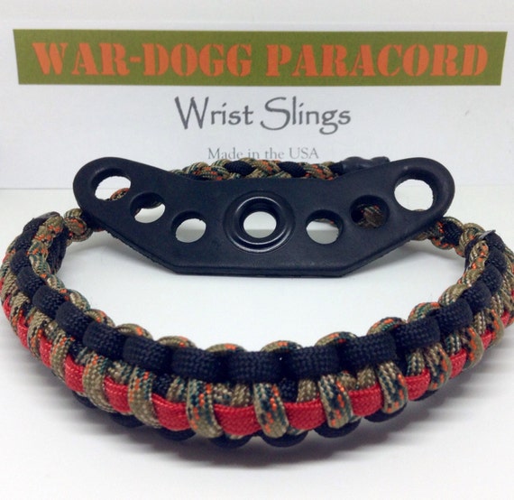 Bogenschießen Compoundbogen Handgelenk Sling Geflochtener Paracord Strap /&