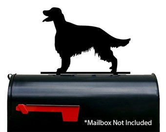 Irish Setter Dog Mailbox Topper / Sign - Comes with mounting hardware