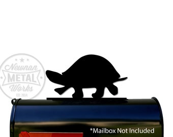 Turtle - Metal Mailbox Topper / Sign - Hardware Included - Tortoise