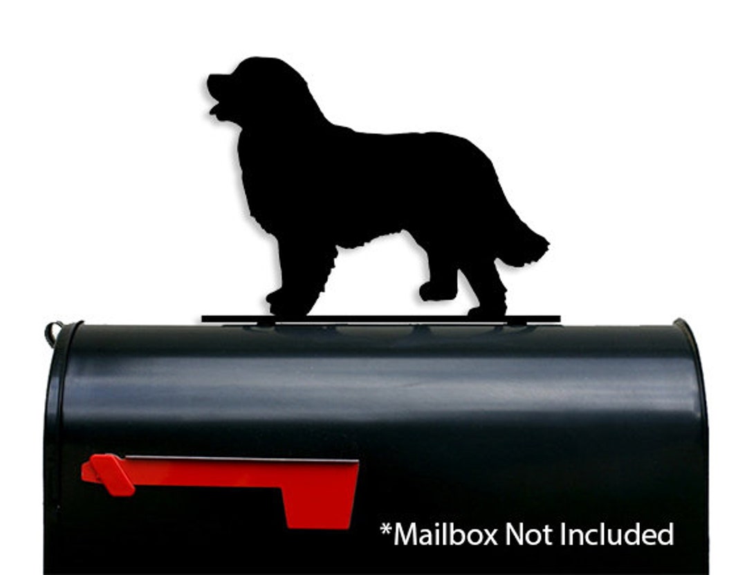 Bernese Mountain Dog Mailbox Topper / Sign Mail Box Berner Etsy