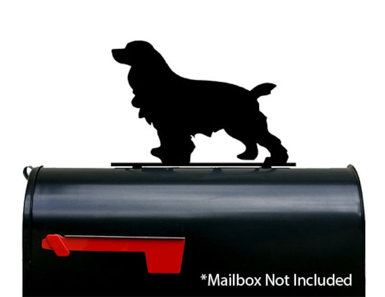 Cocker Spaniel Dog Mailbox Topper / Sign Etsy