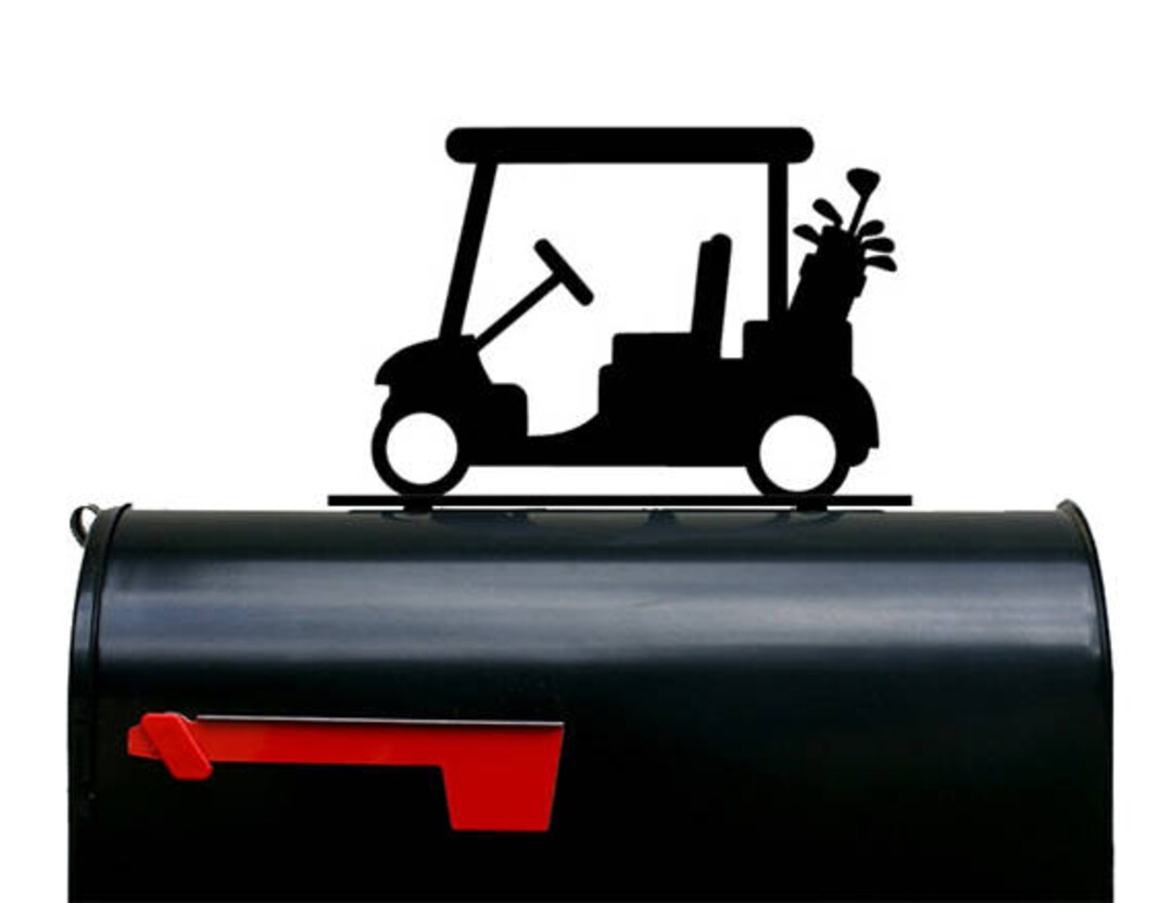 Golf Cart Mailbox Topper / Sign Etsy