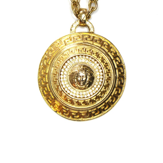 versace medusa head chain