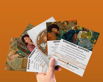 10-pack Set-Grief Support Cards for Mourning, Healing Gift After Loss, Sympathy Gift, Encouragement Cards for Bereavement