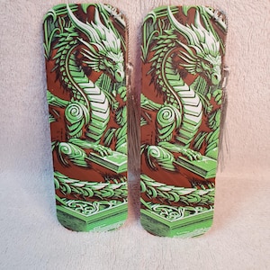 Dragon Bookmark Set of 2- Fantasy Reader Gift - 3D Printed Bookmark With Tassel - Unique Book Lover Present - Bookish Accessories