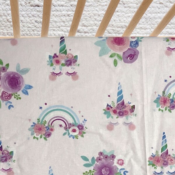 Unicorn Crib Bedding Etsy