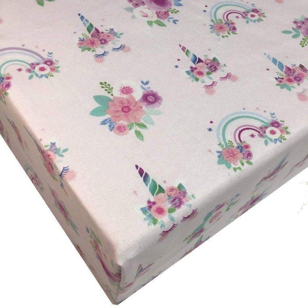 Baby Unicorn Rainbow Bedding main image 0