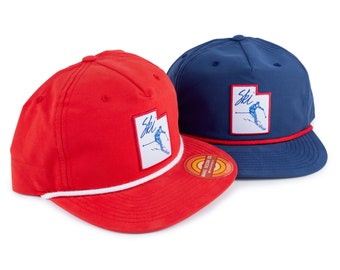 retro ski hat