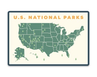 U.S. National Parks [Sticker]