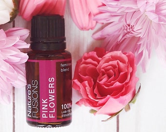 Pink Flowers - Feminine Essential Oil Blend 15 ml - 100% Pure