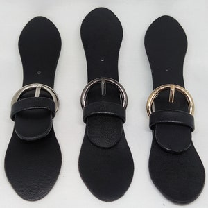 Kilt Strap in Black, 11cm/4.3&quot;, Sets of 2(B287)