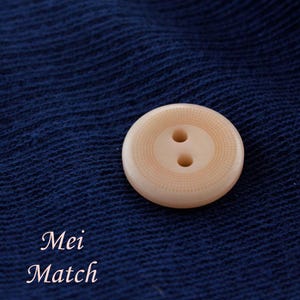 Botones Corozo en rosa claro, 18 mm/0,7", paquete de 10 (B638)