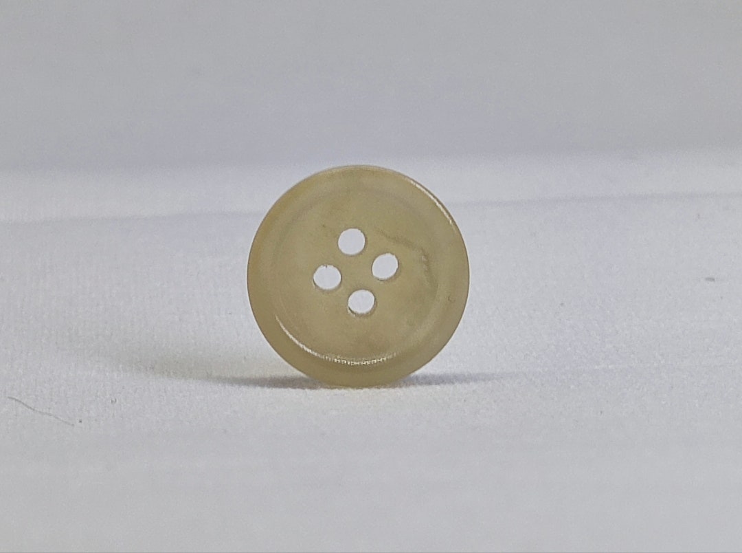 Genuine Horn Suit Buttons in Cream Color 15mm to 25mm Pack Etsy