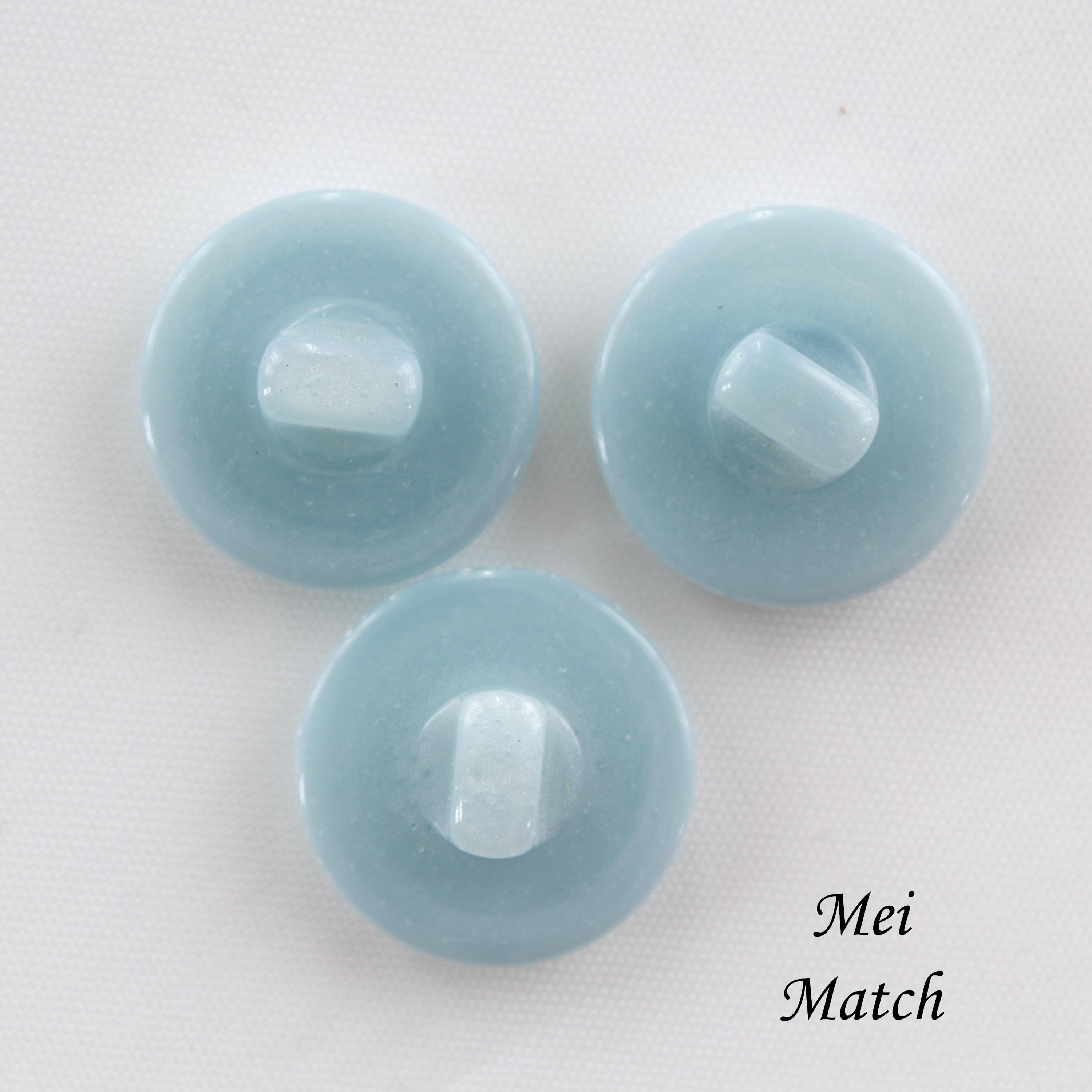 Light Blue Buttons, Resin Half Dome Buttons, Pack of 8(B292) - Etsy