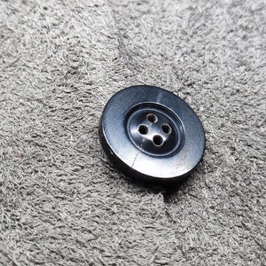 Horn Suit Buttons, Black or Brown, Dome Effect, 15mm to 28mm, Pack of 10(B149)