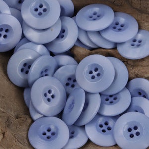 Light Purple Buttons, Corozo, 15mm,17.5mm or 20mm, Pack of 10(B174)