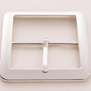 Metal Square Buckle, Fit Belt 50mm/1.97&quot;, 1 Set(B993)