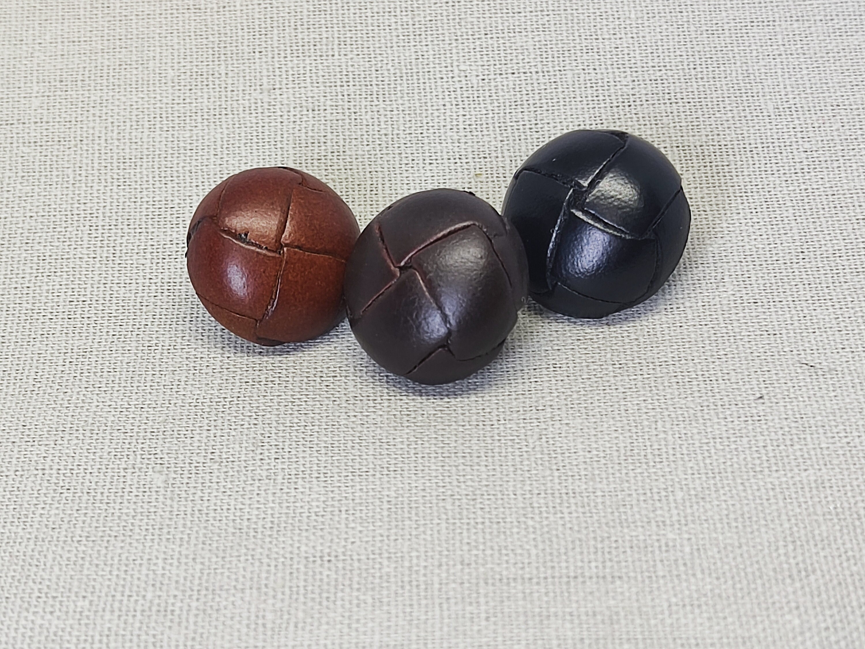 Leather Buttons 