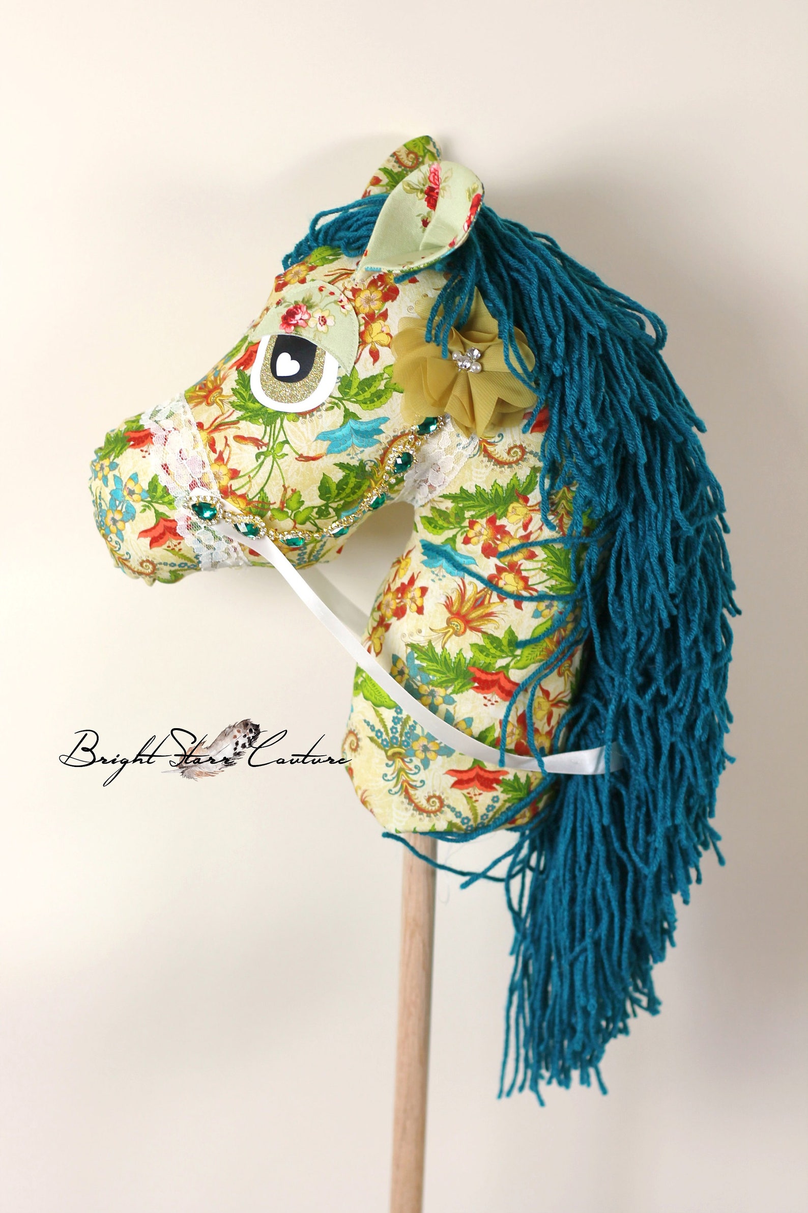 Hobby horse Vintage horse vintage horse on a stick toy Etsy
