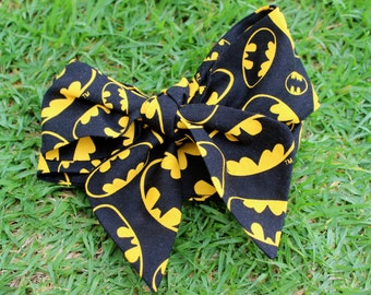 BATMAN, Head wrap, black, yellow, Comics