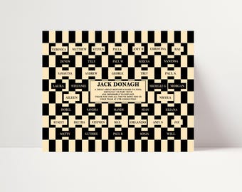 Boss Retirement Print, Minimalist Colleague Names, Male or Female Mentor Leaving Gift