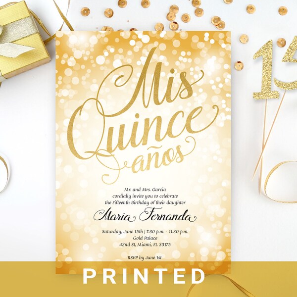 Sweet 15 Invitation Etsy