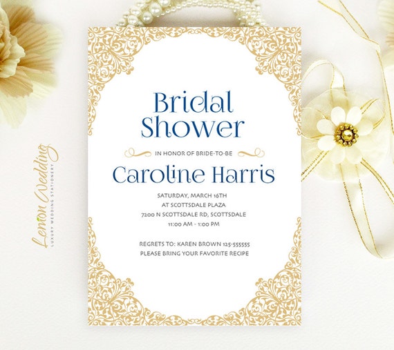 Budget Bridal Shower Invitations 9
